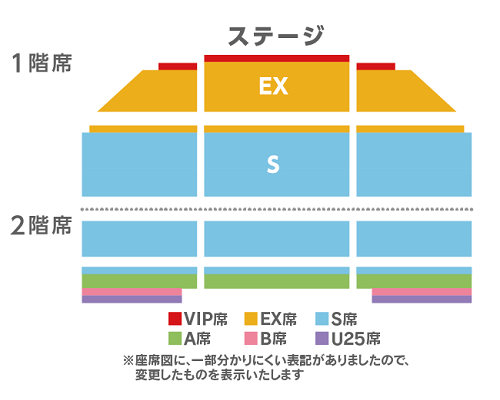 東京公演座席表