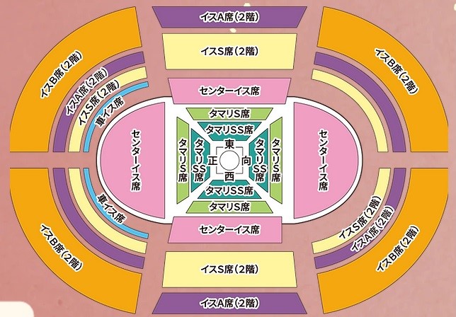 横浜アリーナ場所座席表