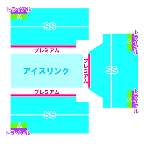 スターズオンアイス愛知座席表